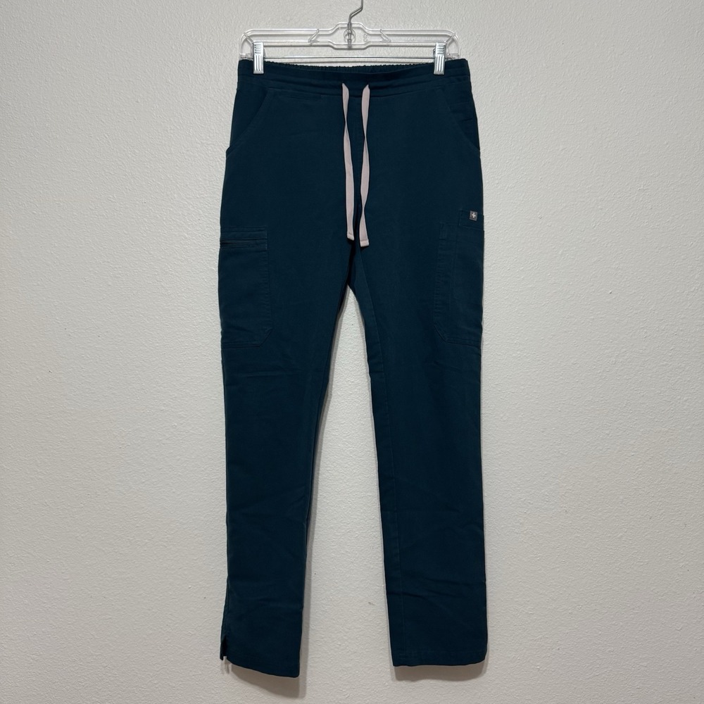 Figs Teal Scrub Pants Womens Size XS Style # TW2000R‎ Pockets